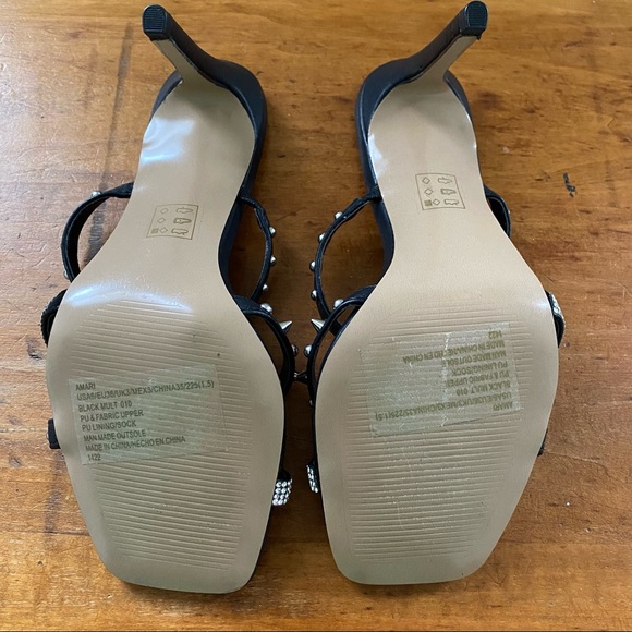 Rhinestone & Studs Steve Madden Heels - Picture 4 of 6